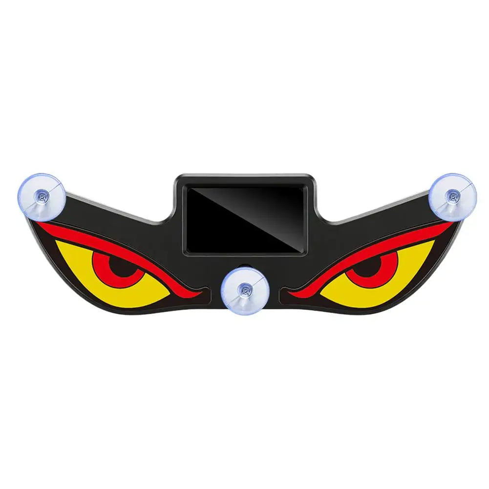 Solar LED Devil Eyes Car Atmosphere Light | Type-C Charging