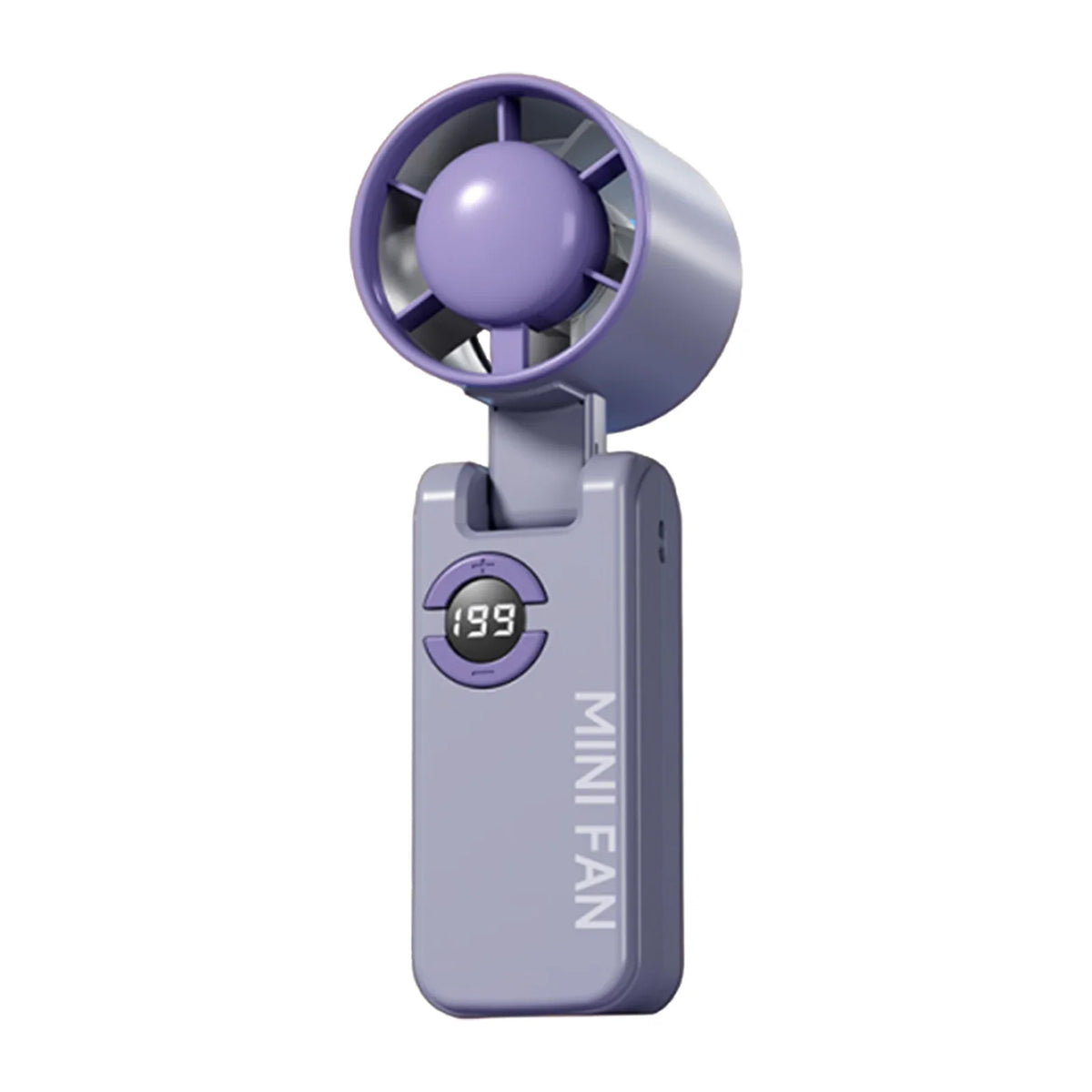 High-speed Handheld Fan 199 Speed Foldable Silent Fans Type-c