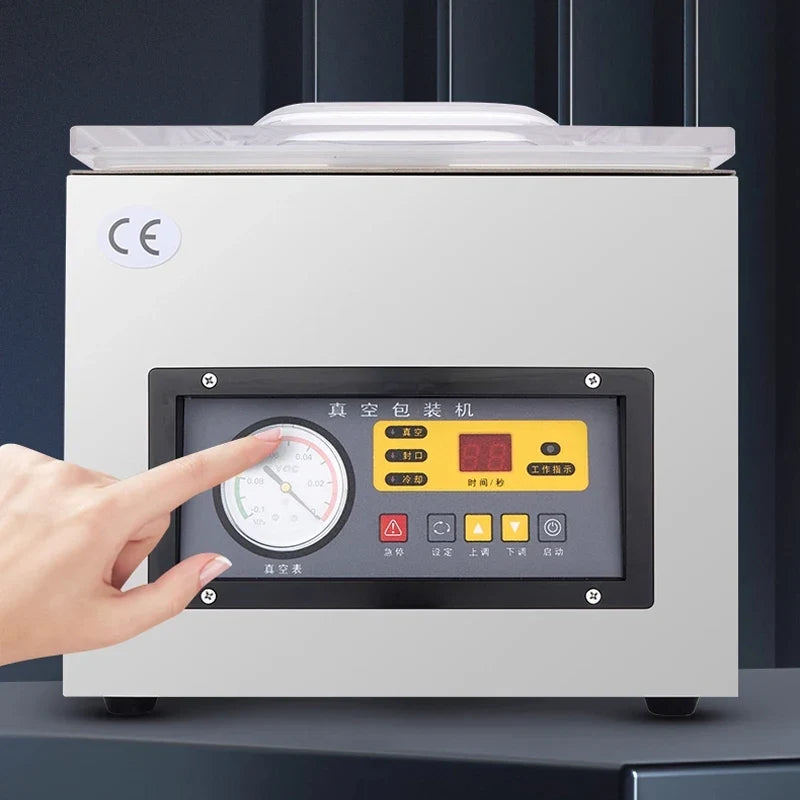Commercial Vacuum Sealer Machine – Dry/Wet Food Packaging