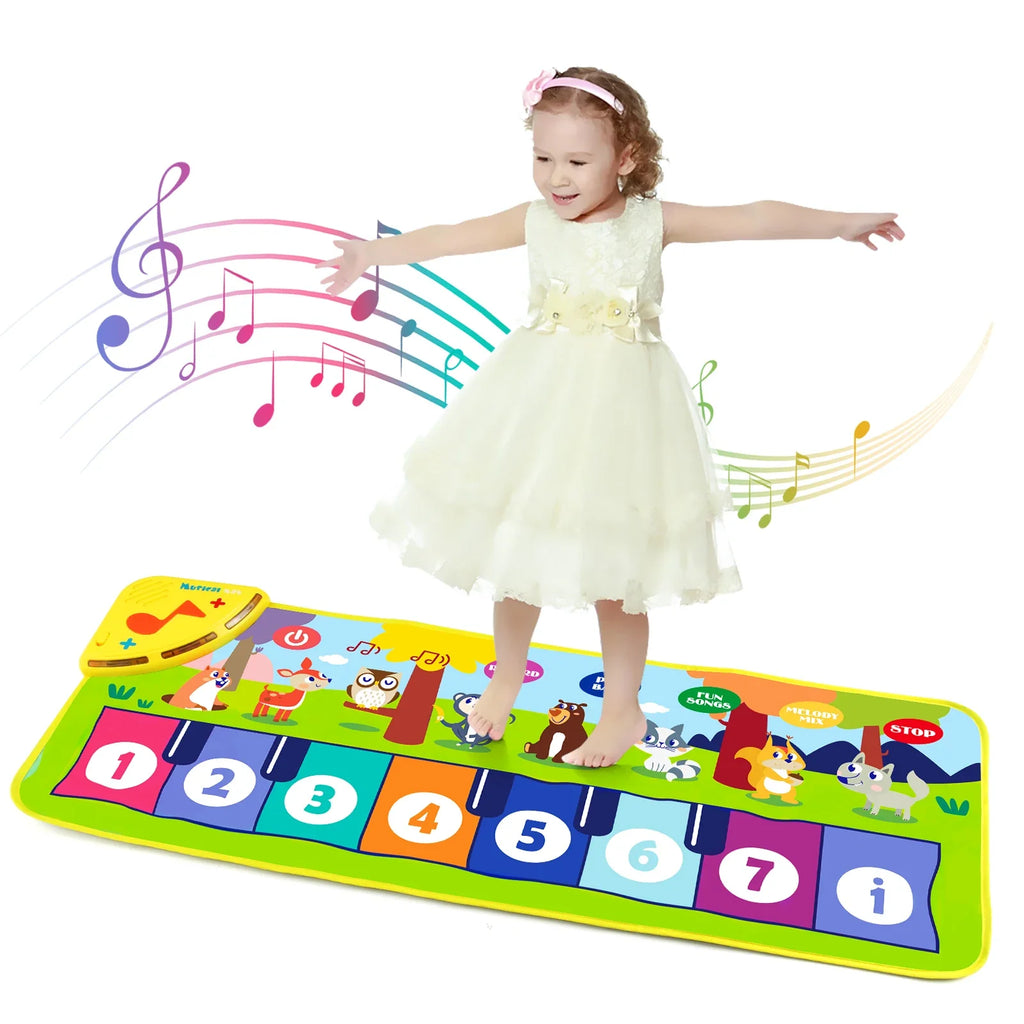 80 Kid Music Piano Mat Toddler Floor Baby Keyboard Dance 8 Animal