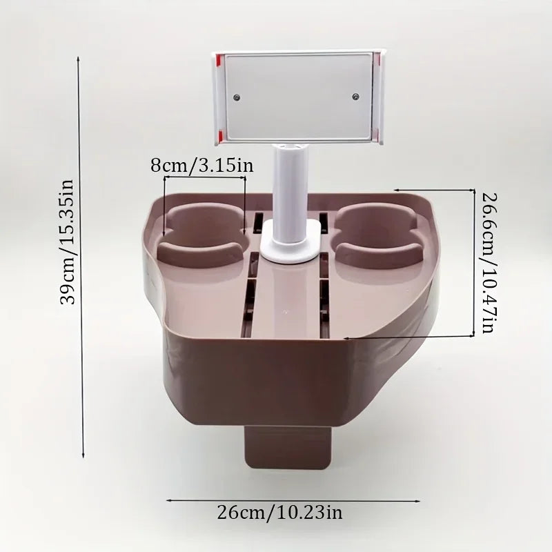 3-in-1 Hot Tub Tray Table | Cup & Phone Holder for Spa Pool