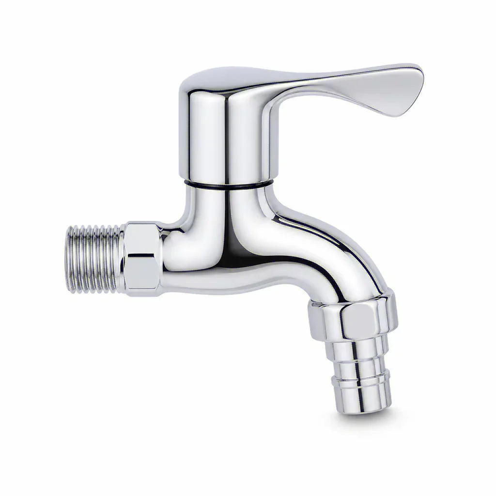 Wall-Mounted Garden Faucet G1/2 | Ceramic Valve, Stainless Steel