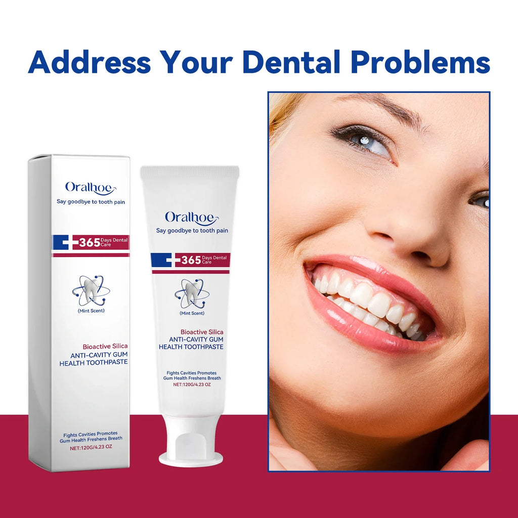 ORALHOE Whitening Probiotic Toothpaste – Tartar Remover 120g