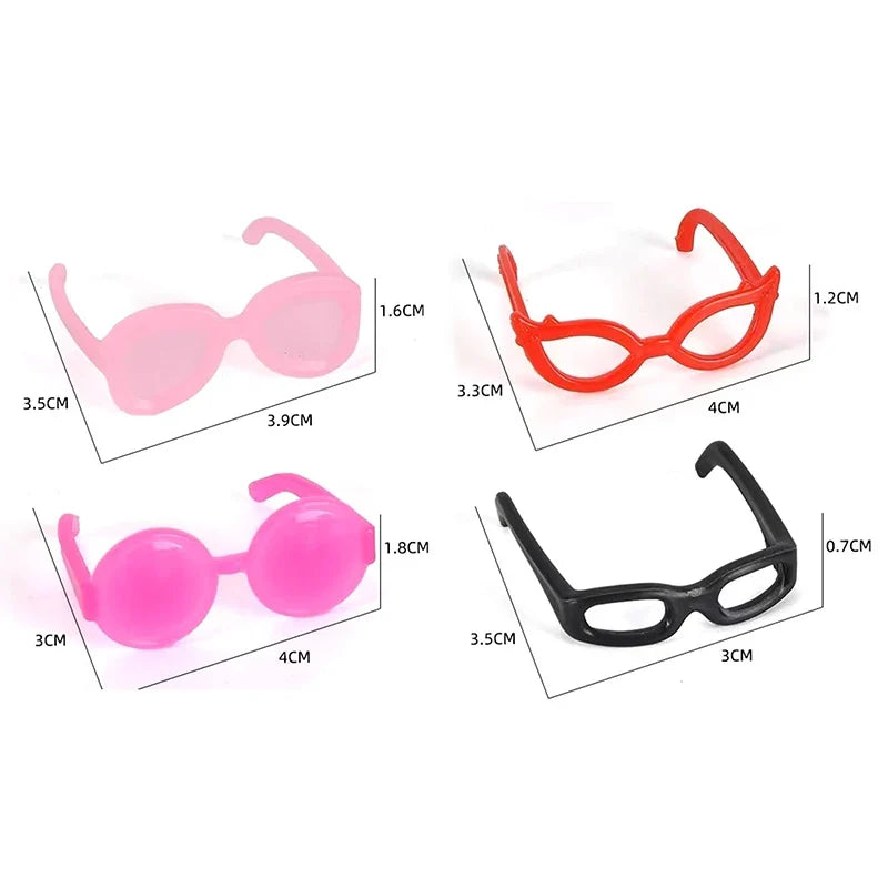 Bento Box Decoration Toppers – Glasses & Headwear 4/8/16 Pcs