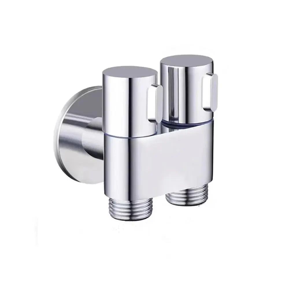 Wall Mount Toilet Bidet Sprayer Set | Zinc Alloy 1-In 2-Out