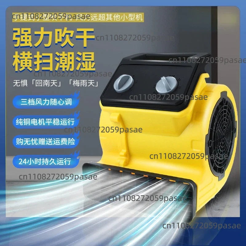 220V Floor Carpet Dryer & High-Power Air Blower Fan