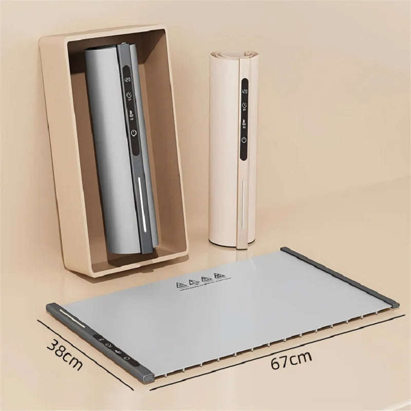 HOMEFISH Electric Food Warming Tray | 3 Temp Settings, Foldable