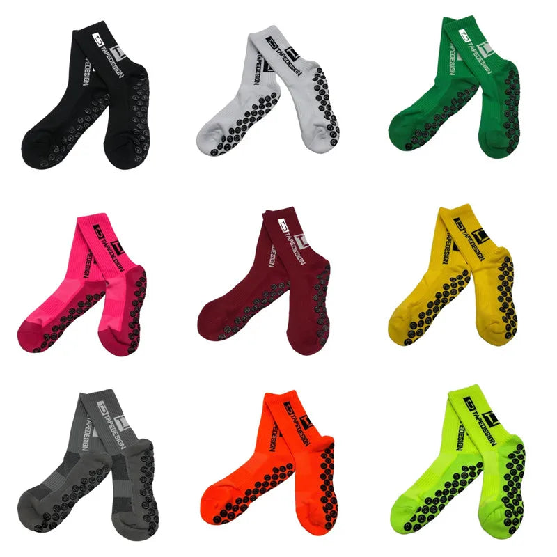Anti-Slip Football Grip Socks | Breathable Knee-High Sports