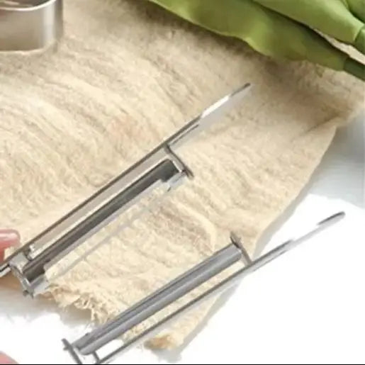 Dual-Head Stainless Steel Vegetable & Fruit Peeler
