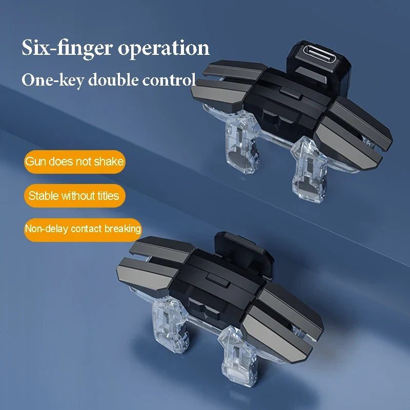 JS65 Six-fingered Chicken-eating Artifact Mobile Phone Auxiliary Gun