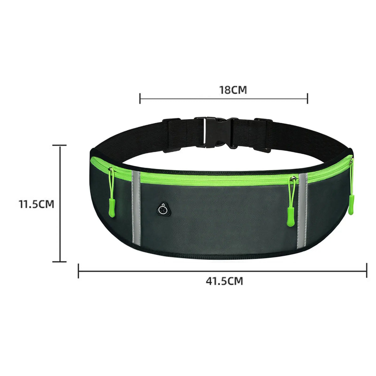 Reflective Fanny Pack – Unisex Running & Hiking Waist Bag