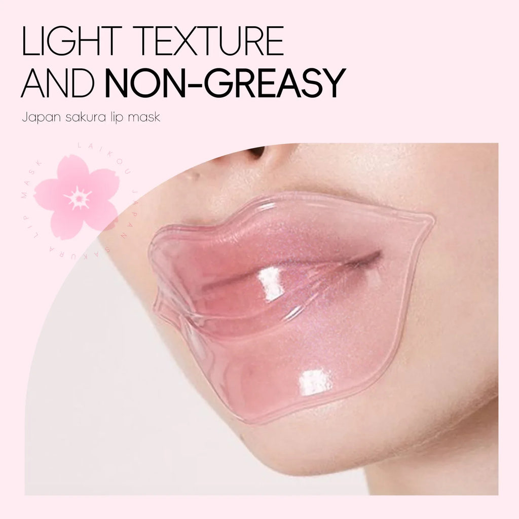 Sakura Hydrating Lip Mask – Exfoliating & Moisturizing Korean Lip Care