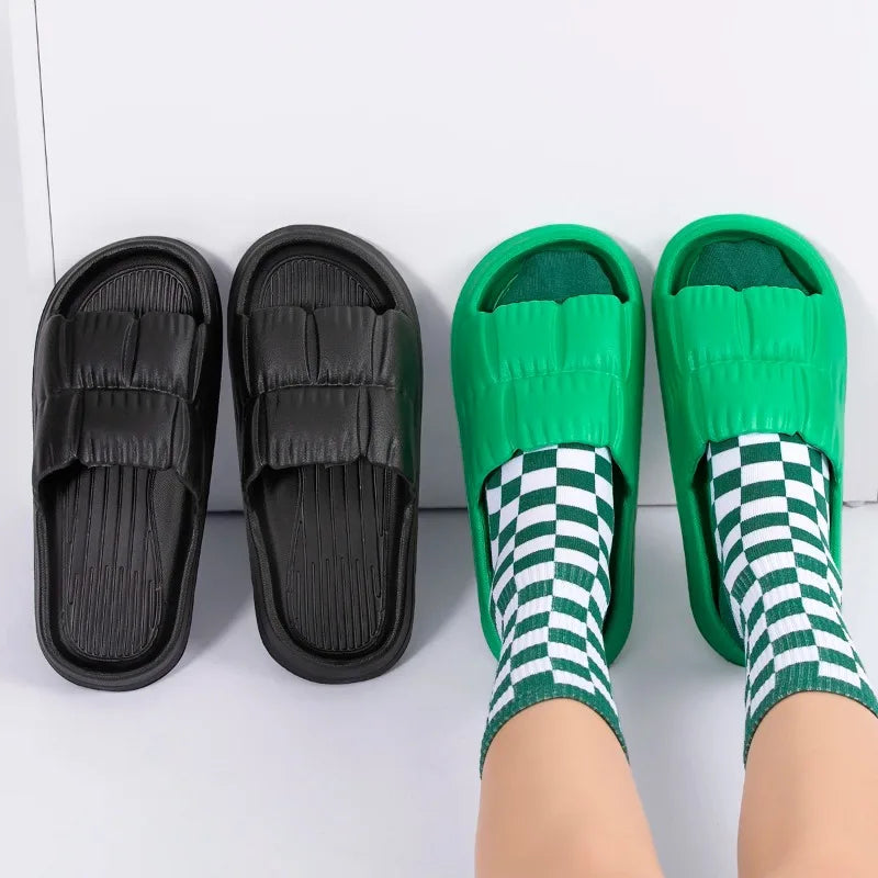Women's Cloud Slippers – Soft EVA Platform Sandals Indoor Outdoor