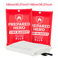Emergency Fire Suppression Blanket 1mx1m – Portable Fireproof Mat