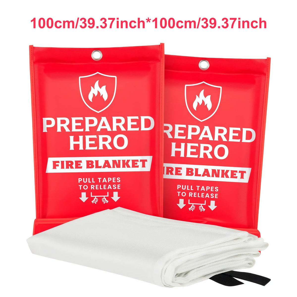 Emergency Fire Suppression Blanket 1mx1m – Portable Fireproof Mat