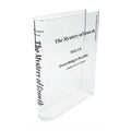 Clear Book Vase Aesthetic Acrylic Unique Flower Cute Bookshelf Decor