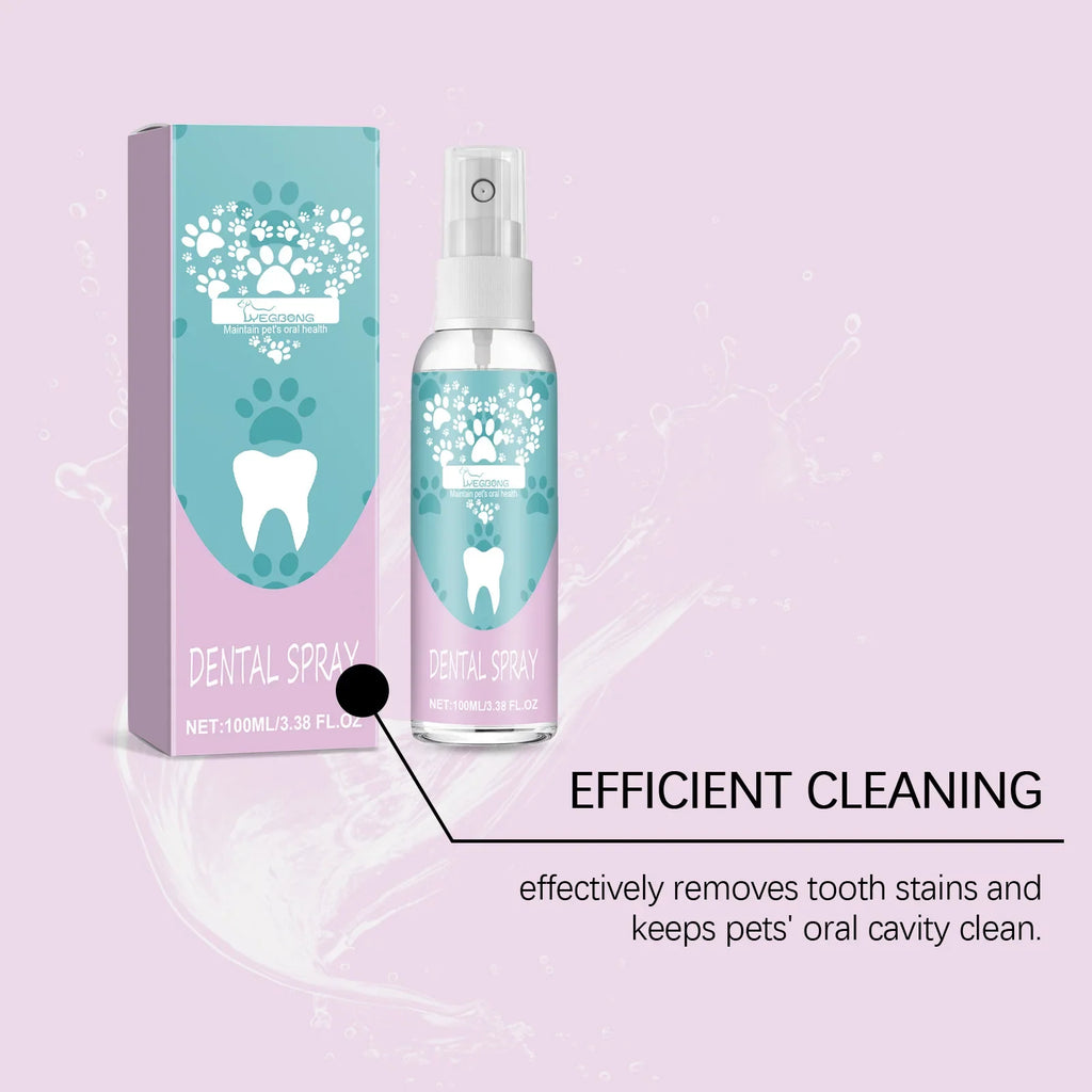 Dog Dental Spray – Tartar Removal, Fresh Breath | 100ml