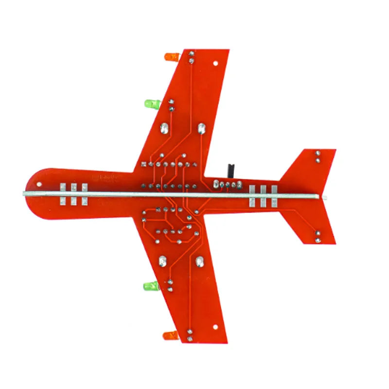 DIY Airplane CD4017 Flashing LED PCB Soldering Kit | Electronics