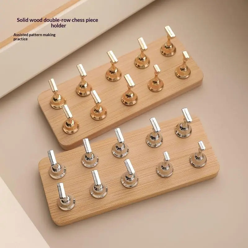 Double Row Magnetic Nail Holder Practice Stand – 10 Tips