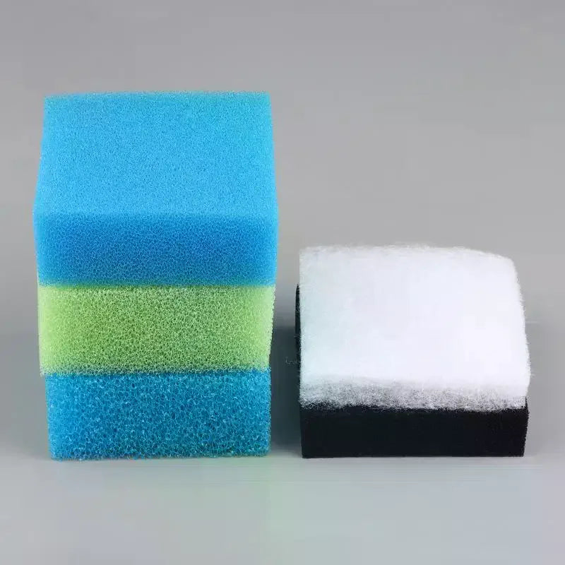 5-Pack Aquarium Filter Sponge Pads | Carbon Filter Media Cotton