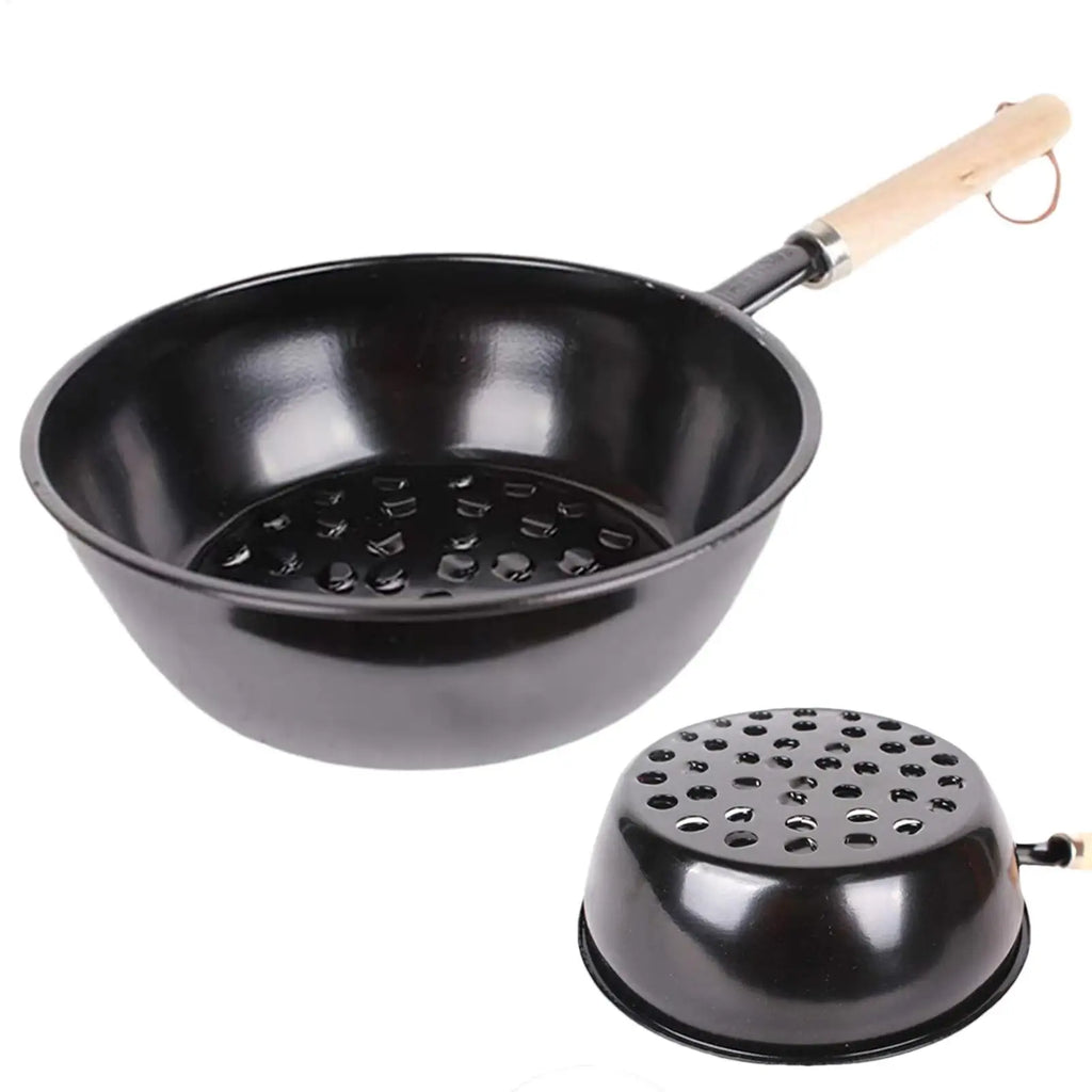 Charcoal Starter Basket – Hollow Airflow for BBQ & Camping