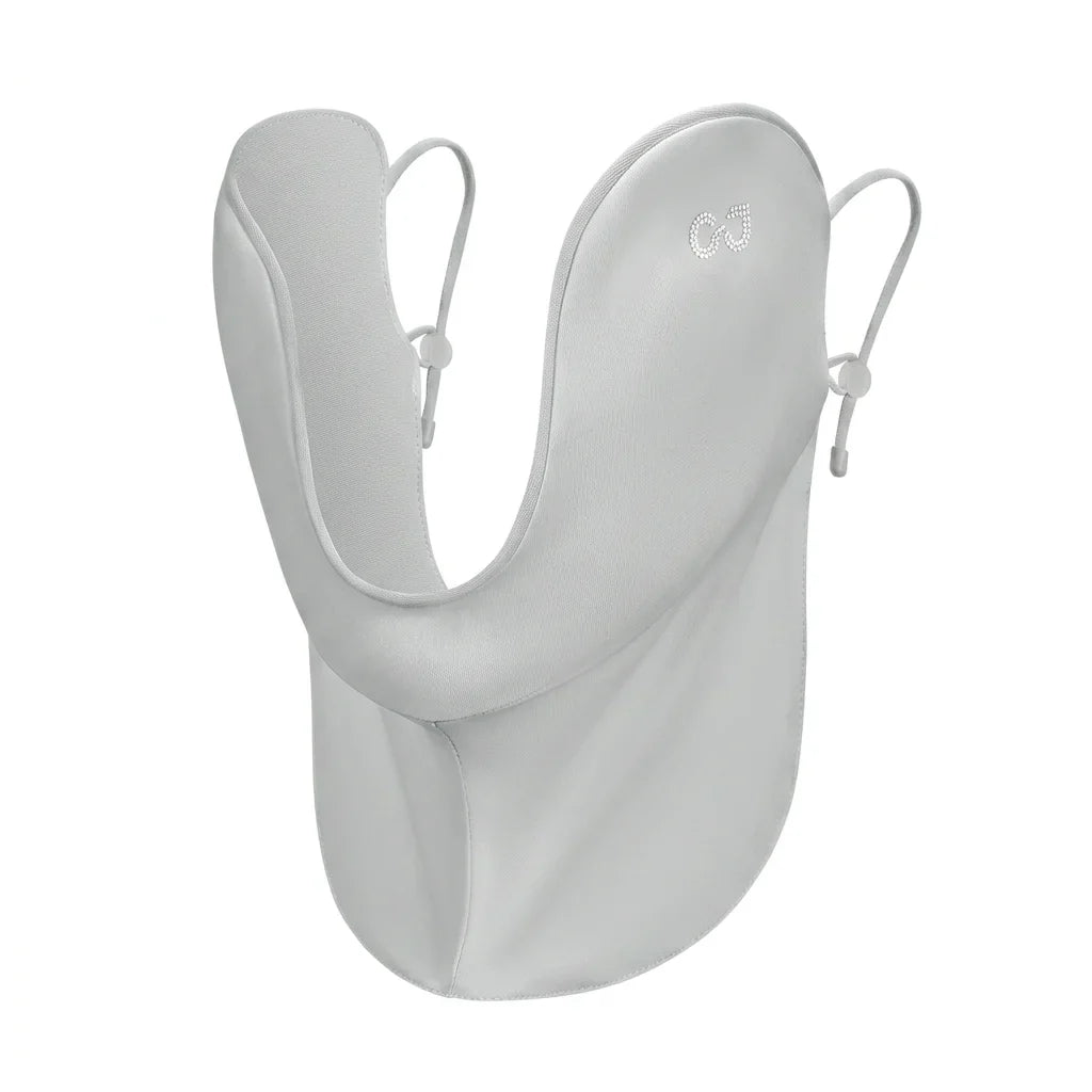 Ice Silk UPF50+ Sun Mask Women – UV Neck Cover Cycling