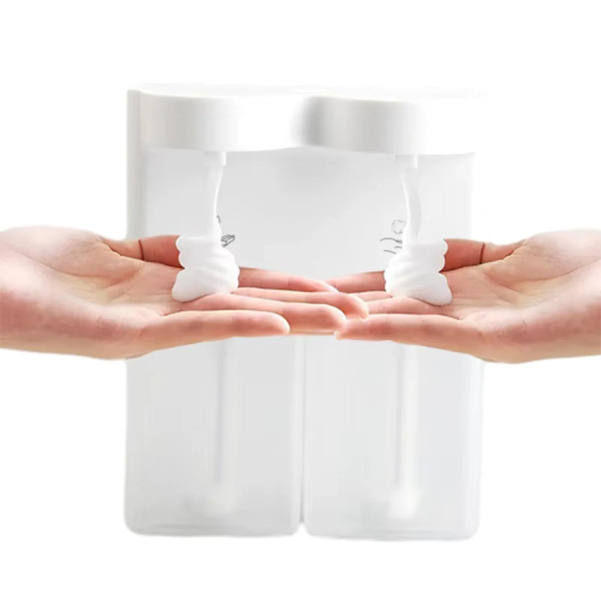 2-in-1 Touchless Foam Soap Dispenser | Wall Mount USB Rechargeable