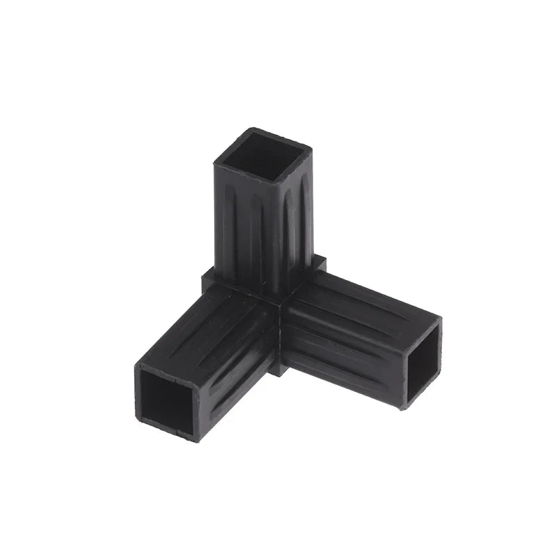 1 2 3 4- 5-way Cross Square Pipe Fittings 20X20Pipe Angle Code