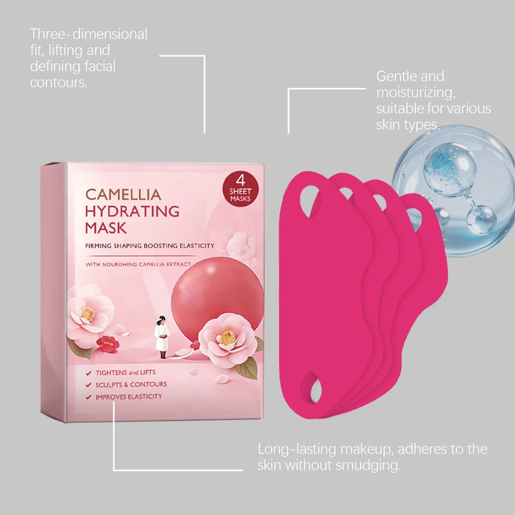 Firming Face Mask – Anti-Aging, Lifting & Hydrating (4 Pcs)
