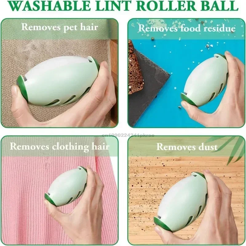 Reusable Washable Gel Lint Roller Ball – Pet Hair Remover
