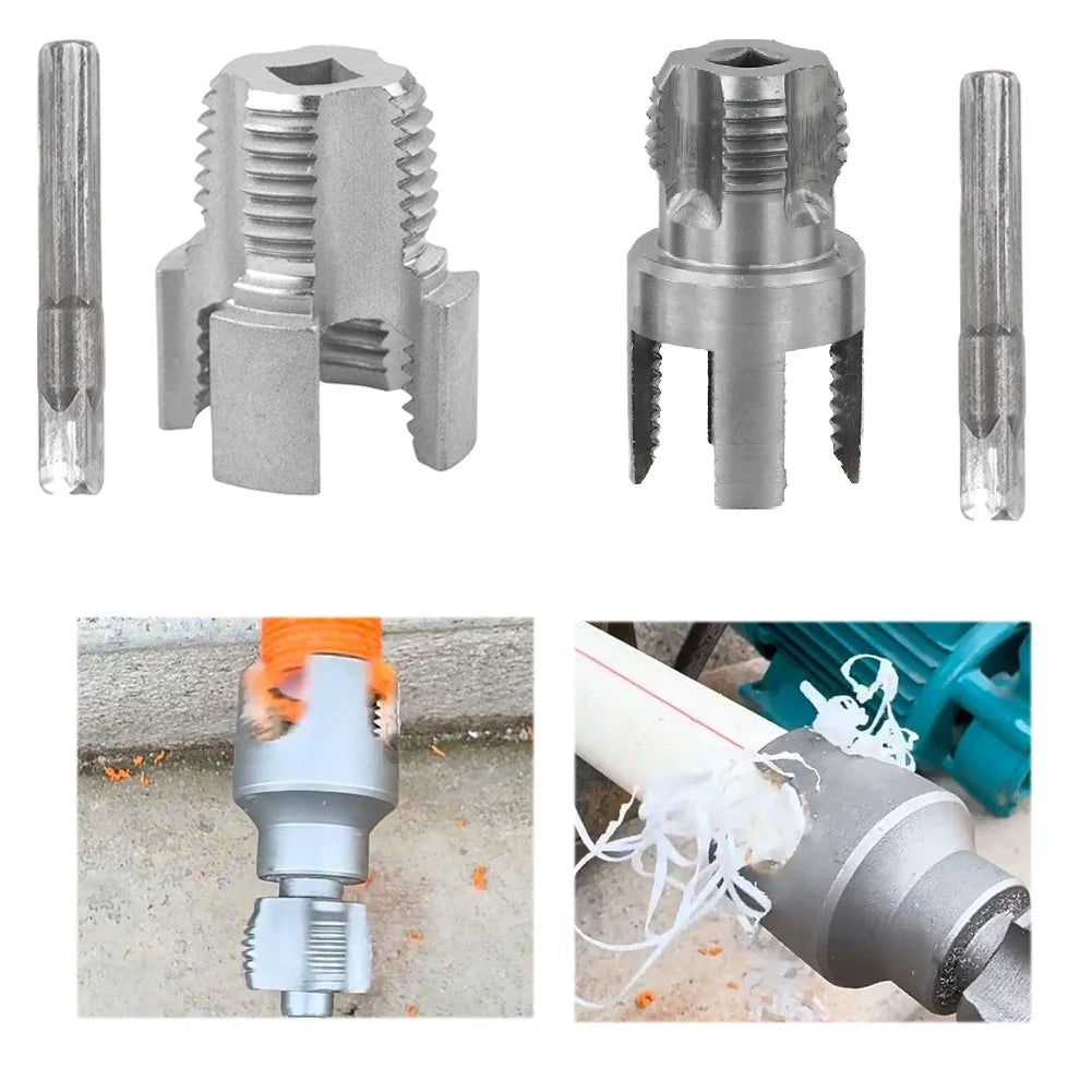 PPR PVC Pipe Thread Tapping Tool 20mm & 25mm – 2-Pack