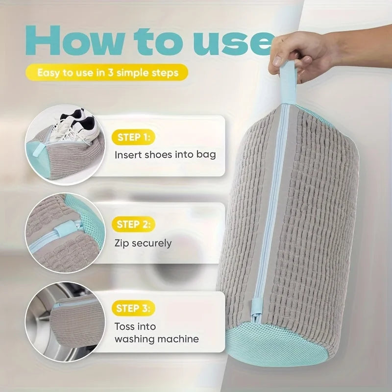 Shoe Wash Bag & Drying Hook Set – Sneaker Laundry Bag
