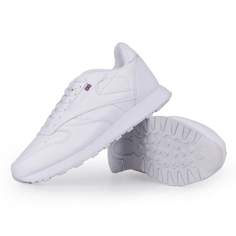Men's Casual Vulcanized Sneakers – Breathable Lace-Up Sport Shoes