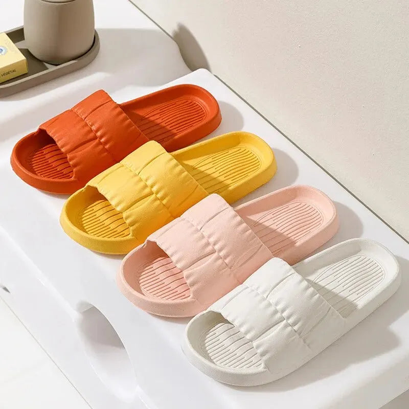 Non-Slip Soft Slippers for Women & Men – 11-Pair Set