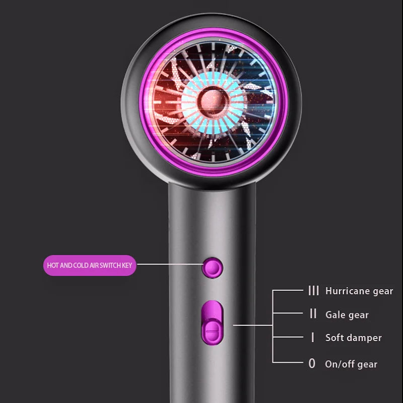 HOMEFISH 2000W Negative Ion Hair Dryer | Salon & Home