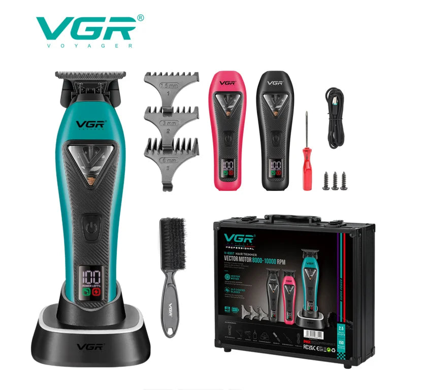 VGR V-035T Electric Hair Clipper & Trimmer Set | 150-Min Battery