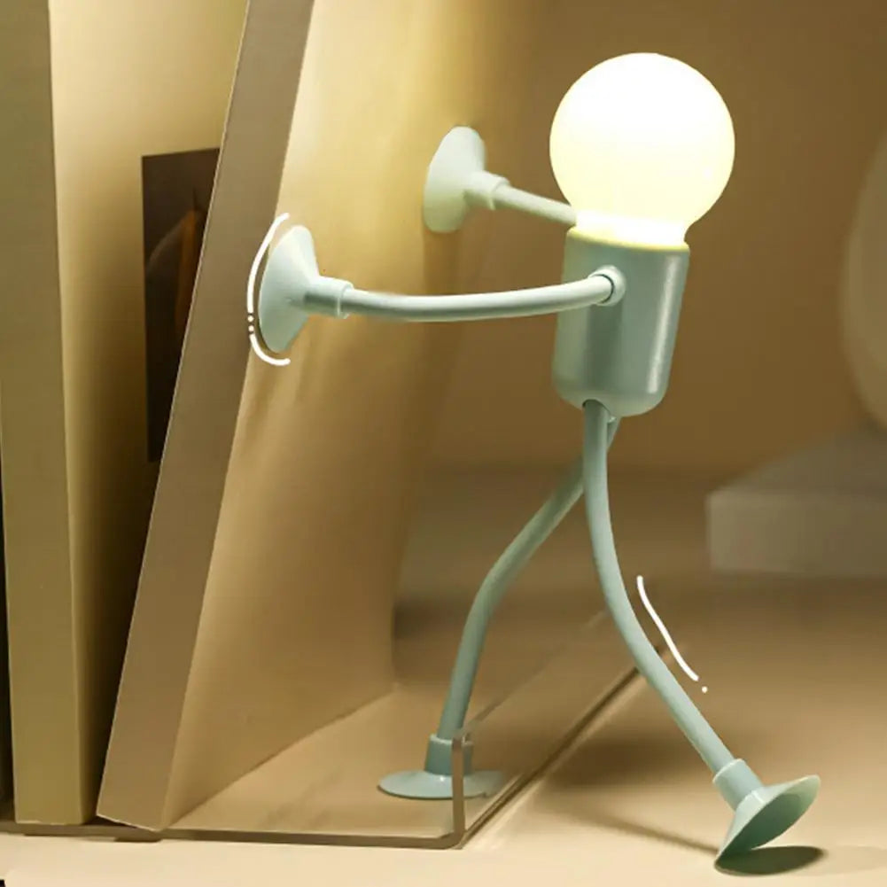 Sportsman Night Light – Poseable Novelty Desk Lamp with Suction Cup