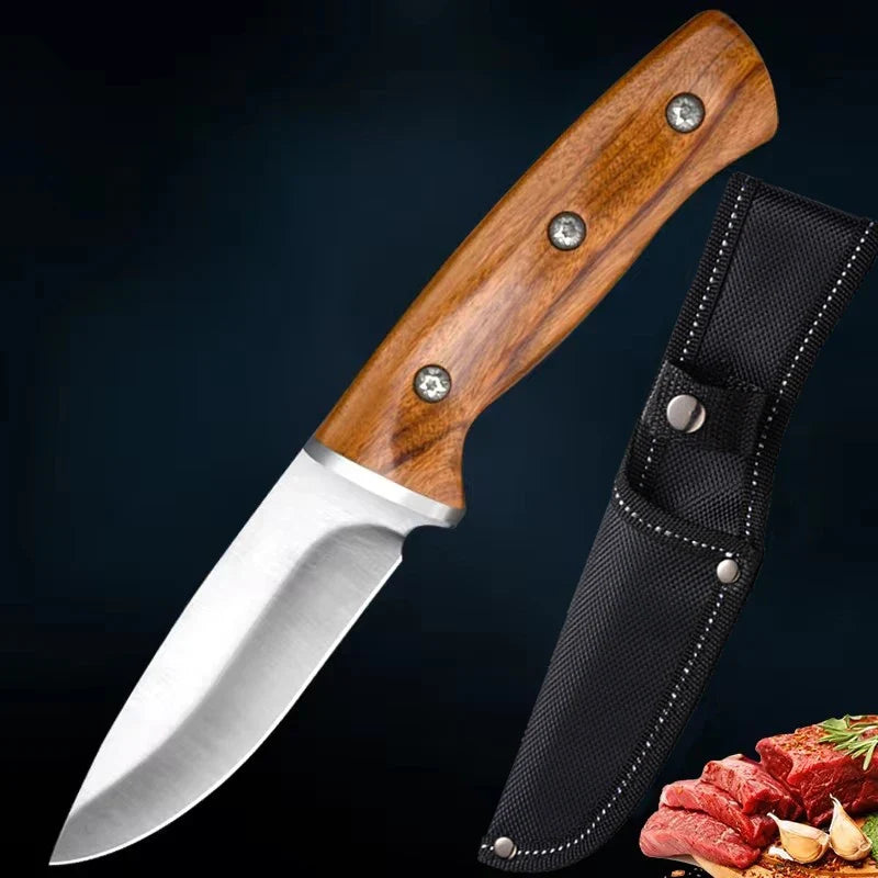 Handmade Forged Kitchen Knife – Stainless Steel Chef Blade