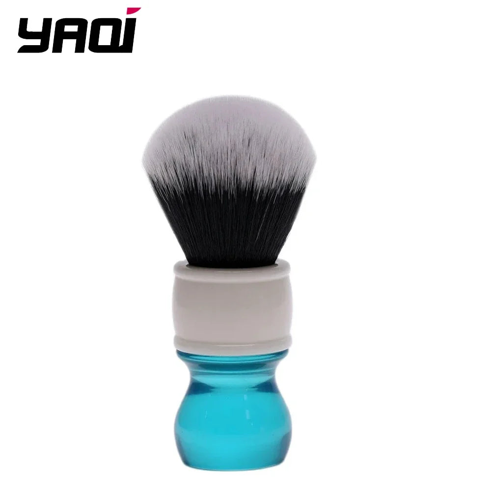 2026 Yaqi Aqua Tuxedo Synthetic Hair Shaving Brush Men Premium