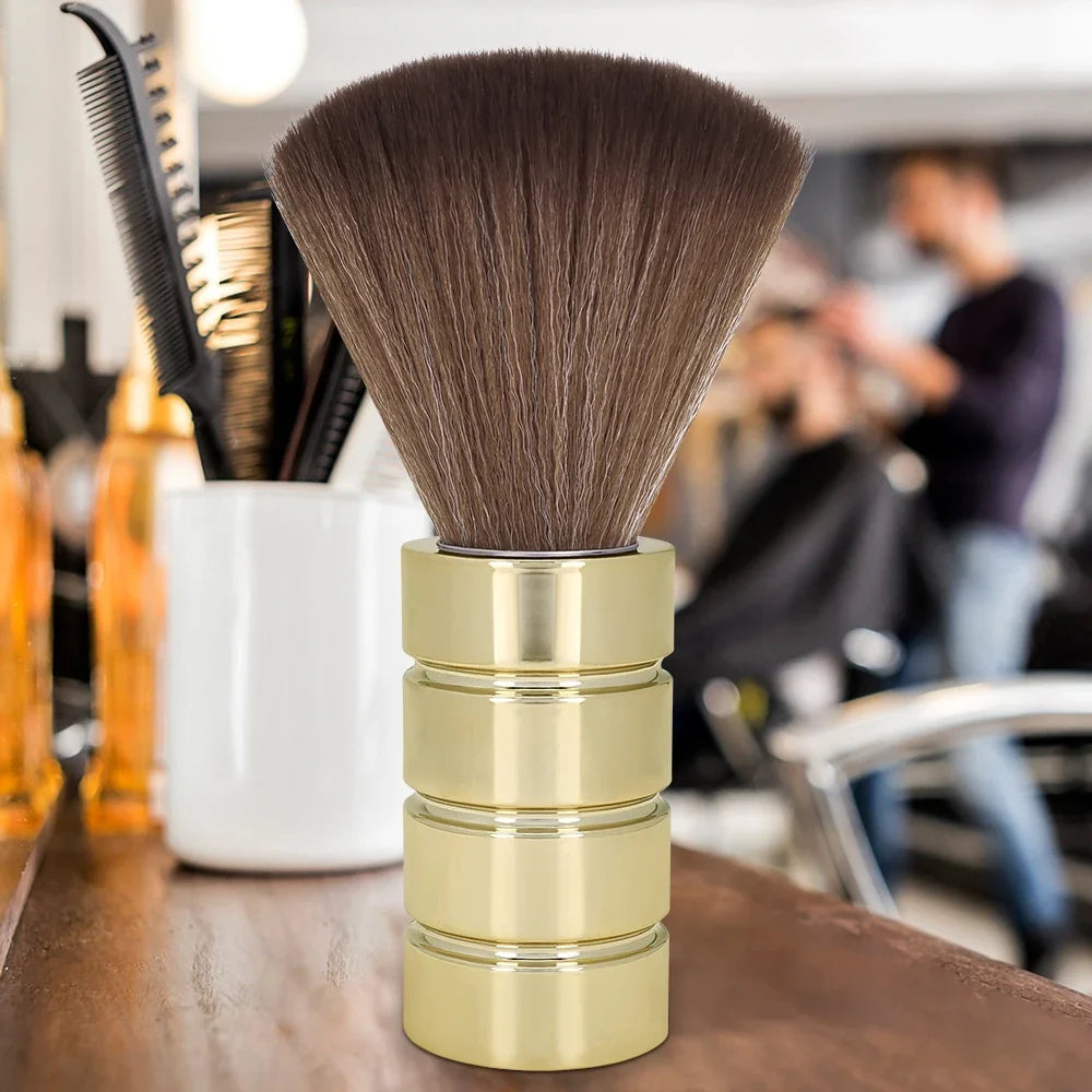 Soft Barber Neck Duster Brush – Salon Hair Sweeping Tool