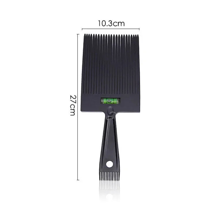Flat Top Guide Comb | Barber Hair Cutting Tool with Level