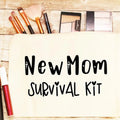 New Mom Survival Kit Bag – Baby Shower & Pregnancy Gift