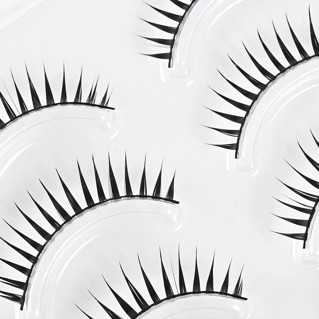 5 Pairs Wispy False Eyelashes – Fluffy Manga Cat Eye Lashes