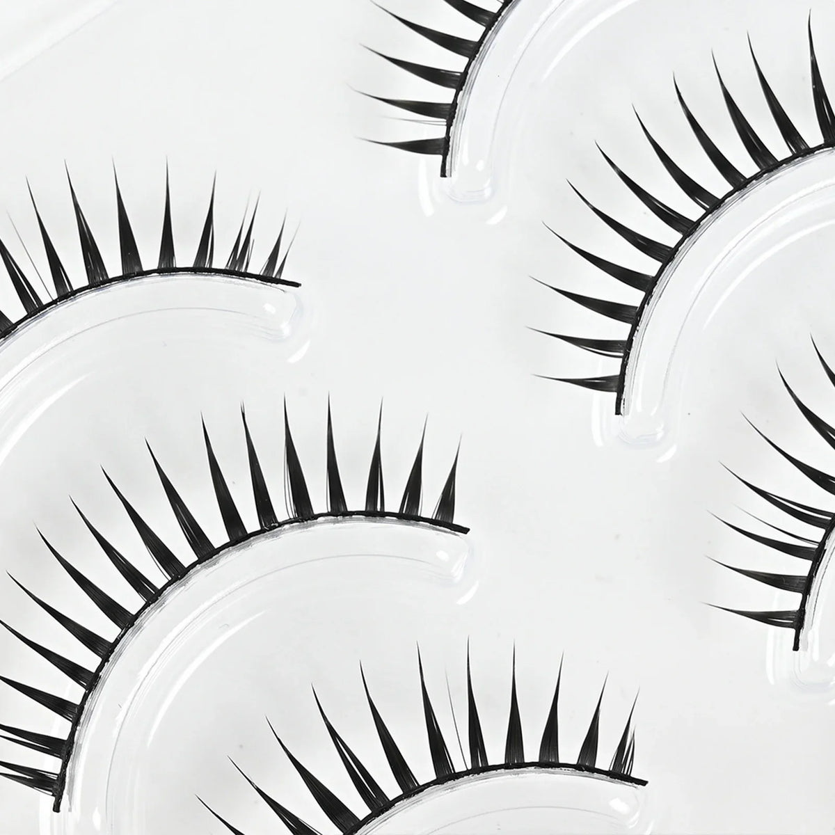 5 Pairs Wispy False Eyelashes – Fluffy Manga Cat Eye Lashes