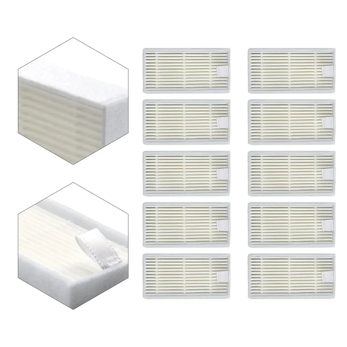 SilverCrest SSR 3000 A1 Robot Vacuum Replacement Filters 10 Pack