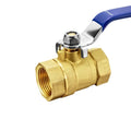 BSPT Brass Mini Ball Valve 1/8"–1/2" BSP Air Water Gas Shut-Off