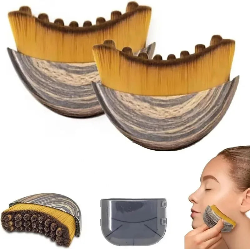 Lymphatic Facial Massage Brush | Contouring & Drainage Tool