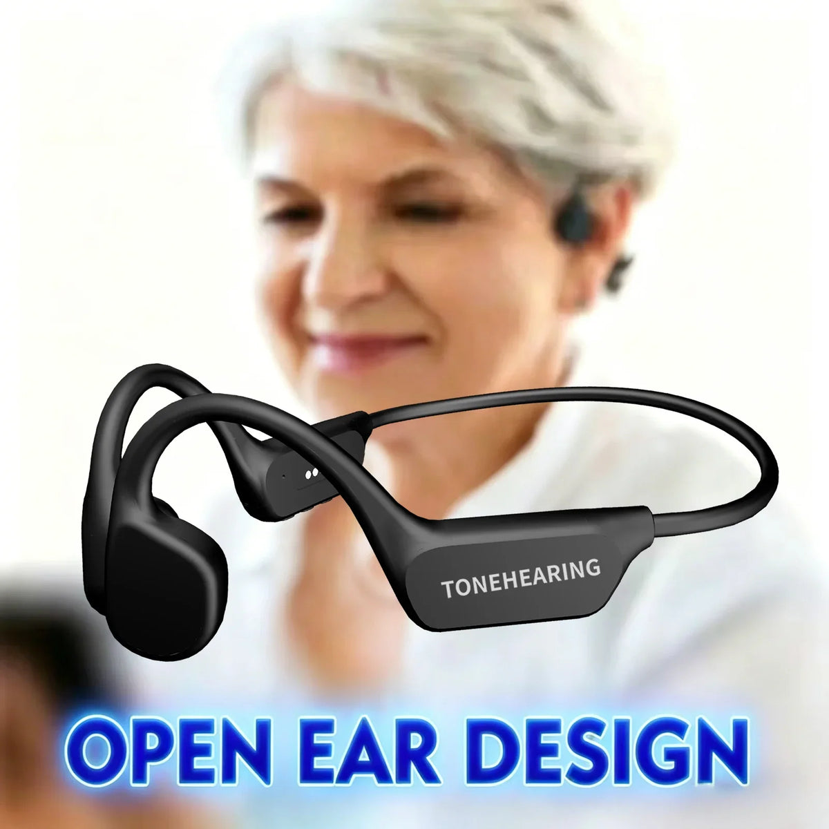 IPX6 Bone Conduction Bluetooth 5.3 Headphones | Open Ear