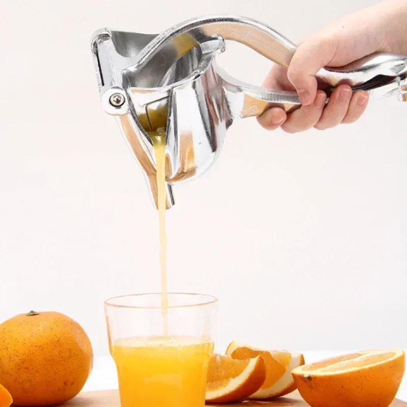 Portable Manual Citrus Juicer – Aluminum Alloy Hand Press Squeezer