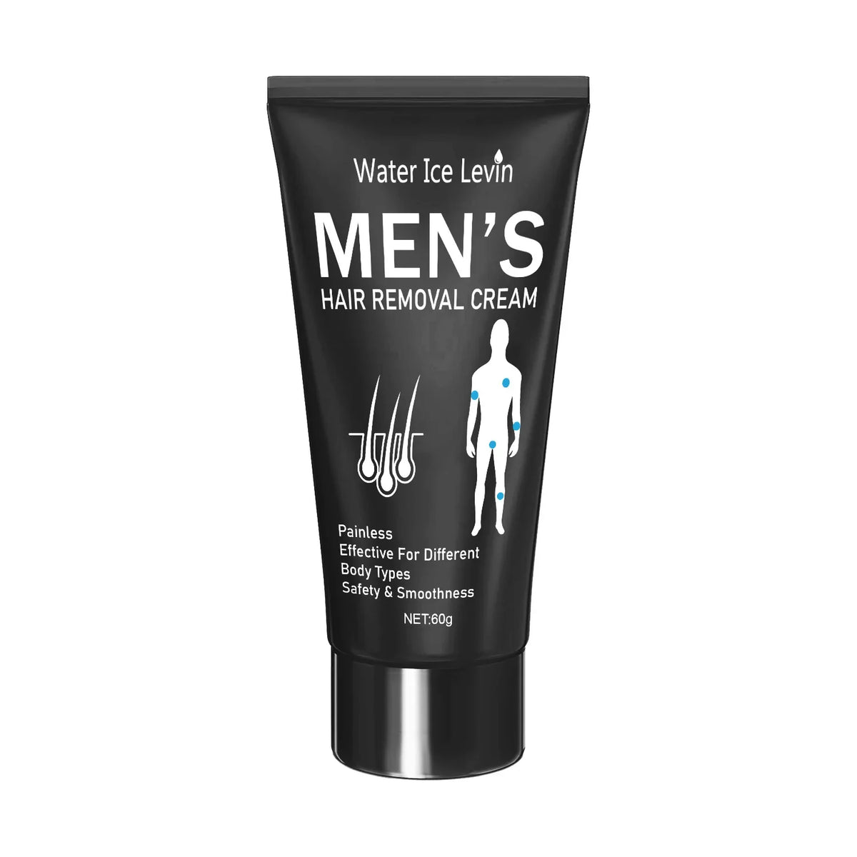 Water Ice Levin 60g Hair Removal Cream – Men & Women